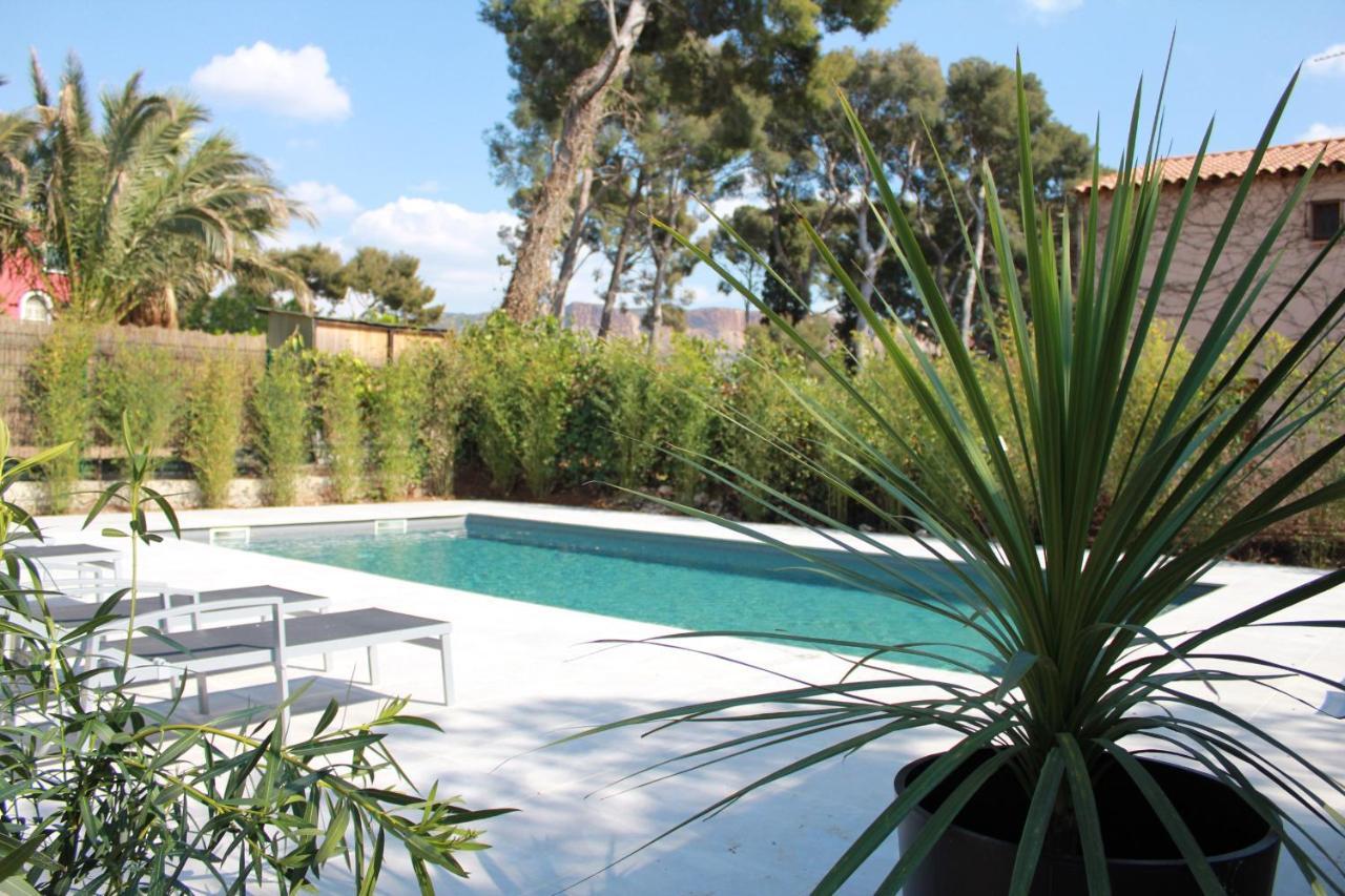 Home Cassis - Maison Les Calanques - Piscine Chauffee A 30C Exteriör bild