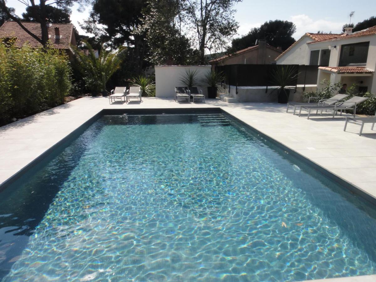 Home Cassis - Maison Les Calanques - Piscine Chauffee A 30C Exteriör bild