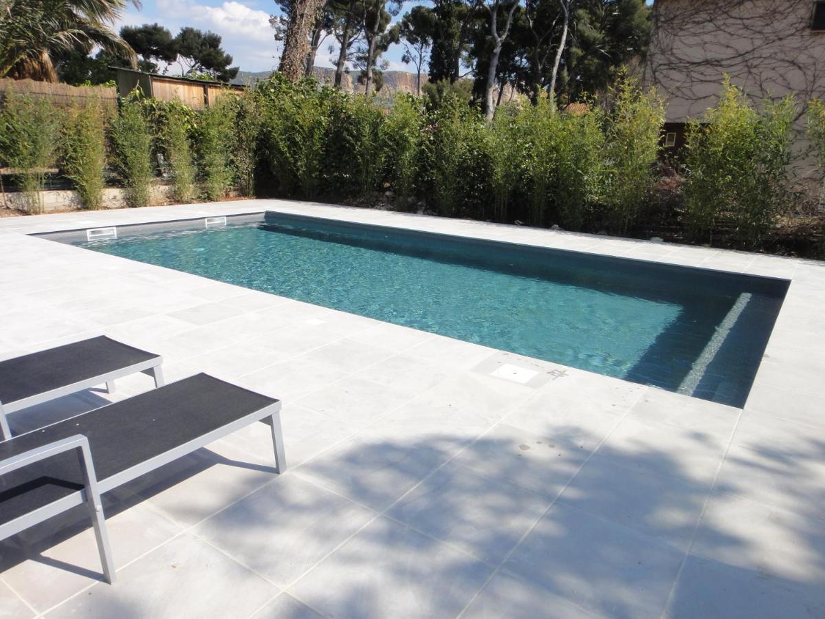 Home Cassis - Maison Les Calanques - Piscine Chauffee A 30C Exteriör bild